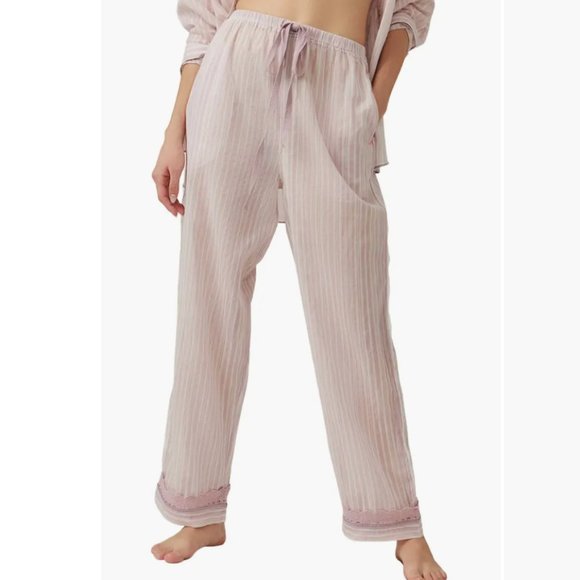 NWT Free People Lavender Color Sleep Mode Pajama Pants womens XL - Picture 4 of 5